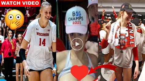 wisconsin volleyball team uncencored|Wisconsin volleyball players private photos, video shared online